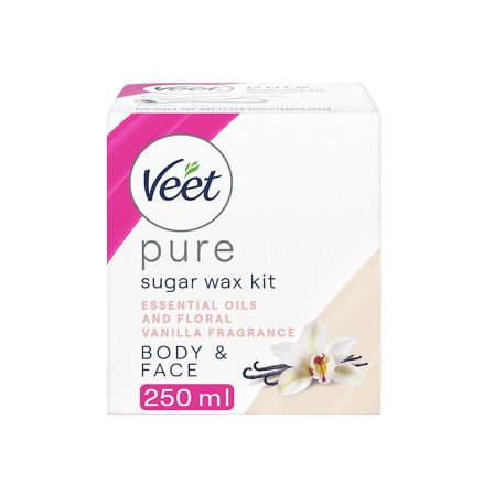 Veet Sugaring Essential Oils & Vanilla 250 ml, Skincare, Hårfjerning, Voks & Strips