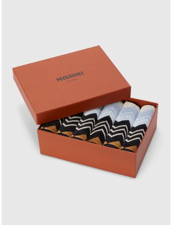 Missoni Home Giacomo Face Towel 6 Pcs-Box - Multi/patterned - 30X30CM