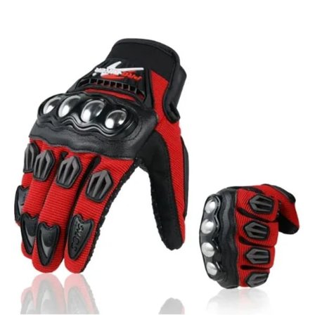 Motorcykelhandskar Herr Guantes Moto Pekskärm Motorcykel Racing Motorcykelhandske Cykel Motocross Skydd 2024 Vinter