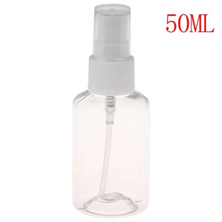 30ml/50ml/100ml Tom Plast Sprayflaske Mini Påfyllbar Alkoholdispenserflaske Gjenbrukbar Kosmetikkbeholder