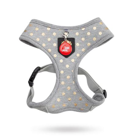 Modern Dotty Grey - Hundsele - Hurtta, Julius-k9, Fuzzyard, Flexi, Ruffwear, Petstudio, Casual Canine, Dog is Good mm. på Doggie.se