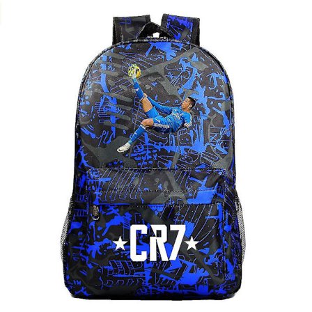 Cr7 Ryggsäck - 18" Laptop, Usb-laddning, Vattentät, Stor Kapacitet, Affärsryggsäck, Skolväska, Resa Tonåringar Mochila