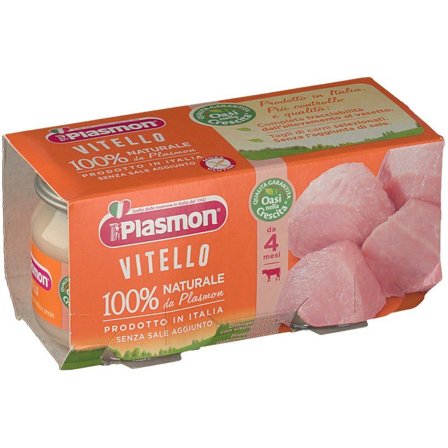 Plasmon Omogeneizzato Vitello 2x80g