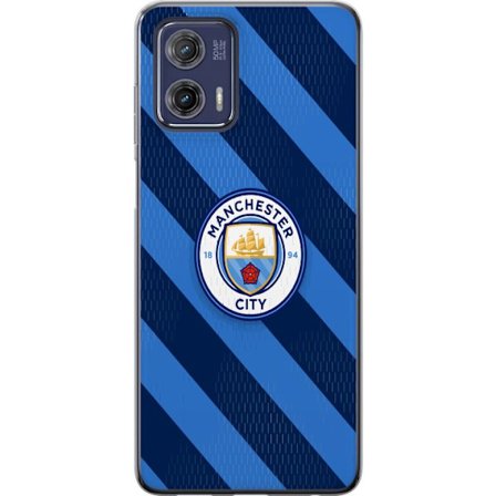 Kompatibelt Mobilskal till Motorola Motorola Moto G73 Paris Saint-Germain klubbmärke med Eiffeltorn, blå cirkulär logotyp med röd mittlinje och de