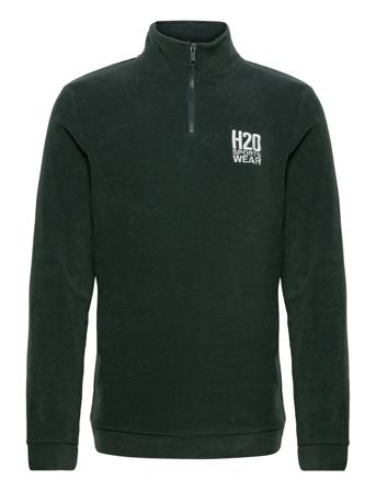 Blokhus Fleece Half Zip Green H2O
