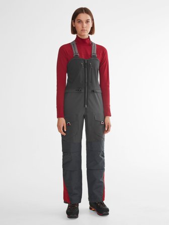 Klättermusen Freke 2.0 Latzhose Kurz Damen - Raven - M