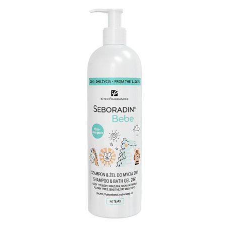 Seboradin Bébé 2-i-1 Schampo & Duschgel för Barn, 500 ml