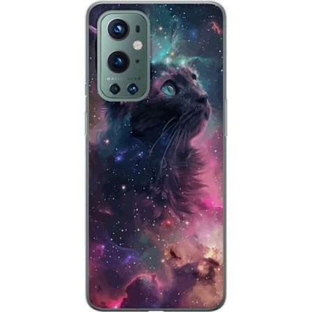 Kompatibelt Mobilskal till OnePlus OnePlus 9 Pro Katten i Galaxen