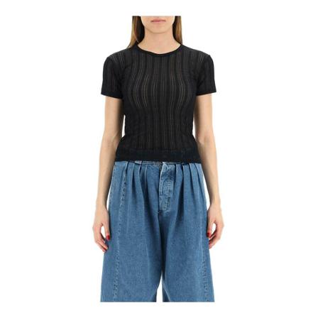 Maison Margiela T-Shirts Sort, Dame