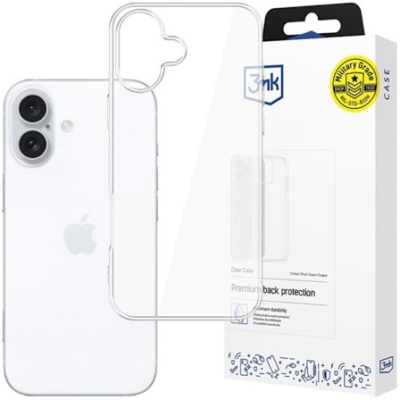 Apple iPhone 16 - 3mk Clear Case