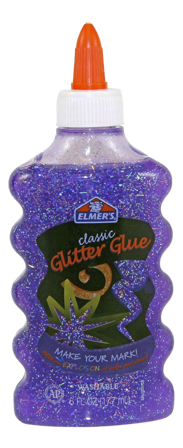 ELMERS Glitter Glue Purple, 177ml