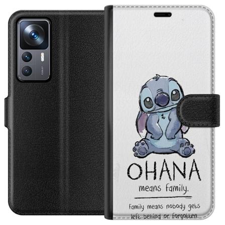 Xiaomi 12T Pro Lommeboketui Stitch Ohana