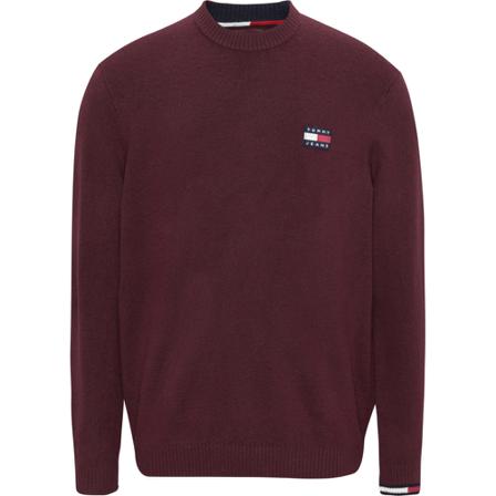 Tommy Jeans, Men& Clothing Sweatshirts Dm 0Dm 15065 Czerwony, Mężczyzna, Rozmiar: XL