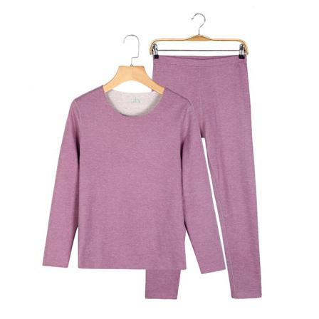 Män Crew Neck Thermal Underwear Långärmad Topp Och Botten Kostymer