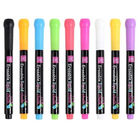 8st Liquid Chalk Pen Whiteboard Penna