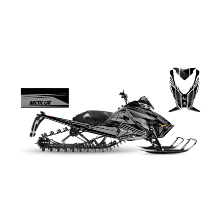 Dekalkit SweTown AC Team Racer Grå - Arctic Cat ZR 8000 RR 2014-2015