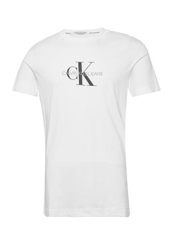 Archival Monogram Flock Tee White Calvin Klein Jeans