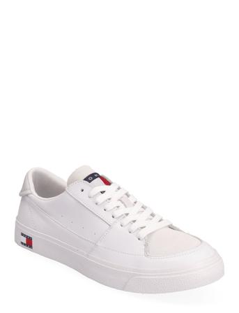 Tommy Jeans Vulcanized Ess Lave Sneakers Hvit Tommy Hilfiger*Betinget Tilbud