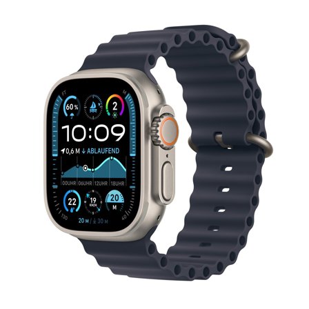Apple Watch Ultra 2 49mm GPS+4G Titan Ocean Armband Natural/Navy