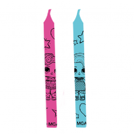 Tårtljus LOL Surprise, 12-pack