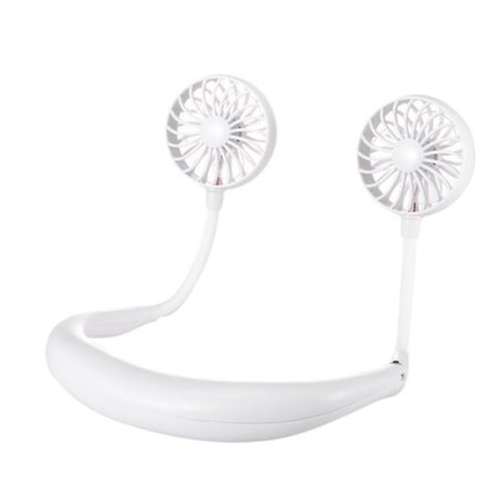 Lat Skulder-vifte, Nakkevifte, Bærbar Sports-vifte, Oppladbar Nakkevifte