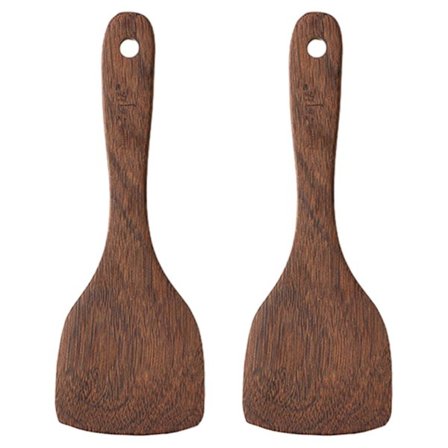 Treskjeer i tre, Risserveringsskje, Japansk Risspatel, Rispadle, Kjøkken, Tre, Kjøkken Moste Potet Ris Skje