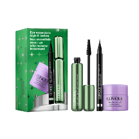 Clinique Eye Essentials Hi Fi Lashes Presentaskar & set Dam 1 PCS