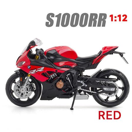 1:12 Støbt S1000rr Legering Motorcykel Simulering Samling Dekoration Metal Køretøj Model Legetøj Til Børn Drengs Gave Hottoys
