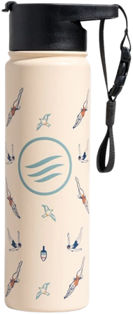 United by Blue Insulated Steel Bottle termospullo, 650 ml, Pale Pink Dive