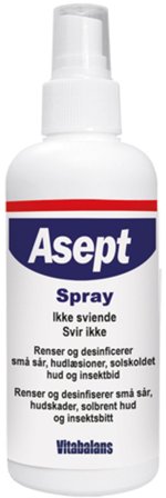 Vitabalans Oy Sårrensede Asept Spray 100 ml, Medicin & Pleje, Medicin & Pleje, Øvrig