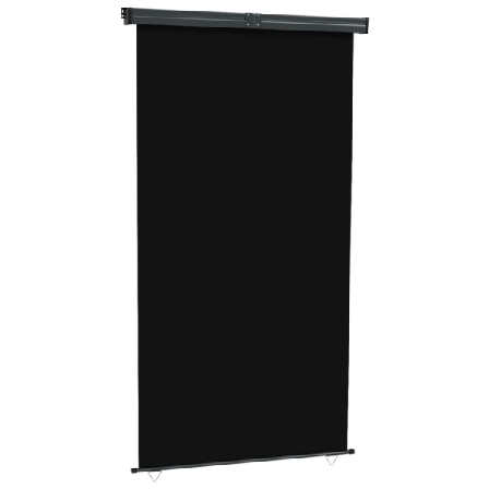 Vidaxl Balkongmarkis 160x250 Cm Svart Svart