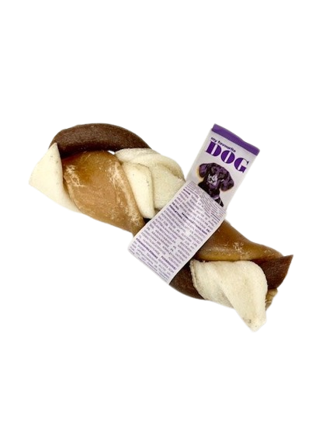 My favourite DOG - Rawhide Braid M, 12 cm - Hund - Hundegodbiter & tyggebein - Tyggeruller & tyggepinner - ZOO.no