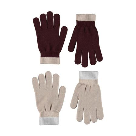 Molo Gloves , Beige , Dames , Maat: ONE Size Handschoenen
