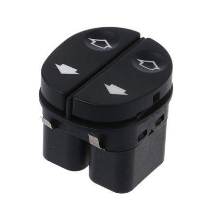 2 Knapper Bil Elektrisk Vindue Førerside Kontakt Controller Knap til Fiesta Tourneo