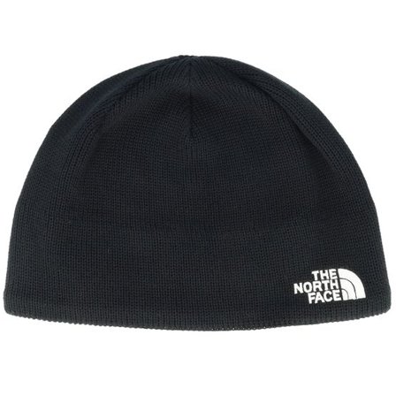 The North Face - Svart traditionalbeanie Beanie - Kids Bones Recycled Black Beanie @ Hatstore