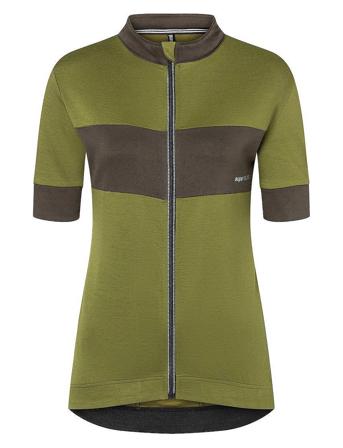 W Grava Jersey Sport T-shirts & Tops Short-sleeved Khaki Green Super.natural