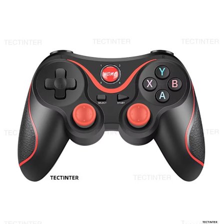Kun håndtag Terios T3 Bluetooth Gamepad Controller til Android PC Trådløs Joystick til Switch/PS3 Tilbehør Kompatibel med Nintendo Switch og
