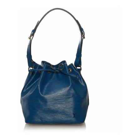 Louis Vuitton Vintage, Pre-owned Bag Blauw, Dames, Maat:ONE Size,leather