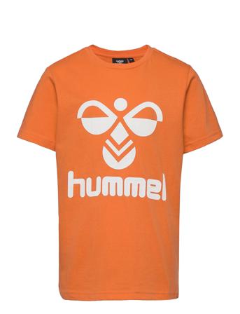 Hmltres T-Shirt S/S T-shirts Short-sleeved Oranssi Hummel