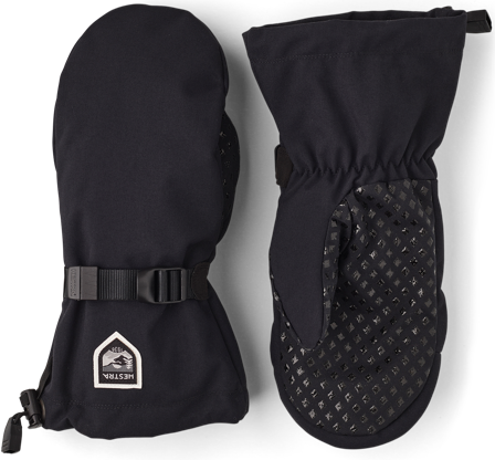 Hestra Fjellvotten Senior Wool Mitt kintaat, musta