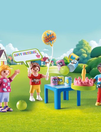 PLAYMOBIL Children's Birthday Party - Multi/patterned - ONE SIZE