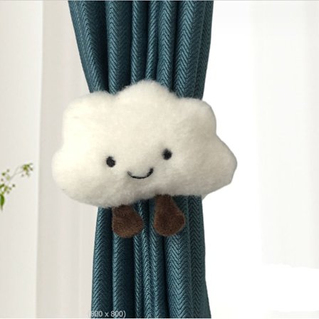 Gardinbandspänne, gardinomtag kompatibelt med barnrum och barn'