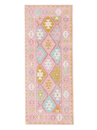 Saga Li Indoor/Outdoor Rug Washable 80X200 Small Multicolor Runner