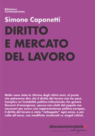 Diritto e mercato del lavoro Simone Caponetti