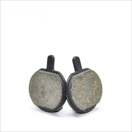 Cykelskivbroms, 5 par röd koppar halvmetallisk elektrisk skoterersättning