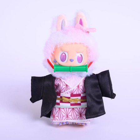 Dukkeklær Demon Slayer: Kimetsu no Yaiba Dukkesett kullkur Langt spøkelsesdrepende team Labu-klær 1/3 generasjons babyklær-Midouzi