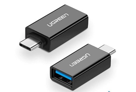 Ugreen USB-C to USB 3.0 A Female Adapter Black
