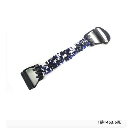 Tre-håls spänningsjustering bröstexpander, multifunktionsarmexpander, fitness med spännbälte ((standardversion) 135 pund),