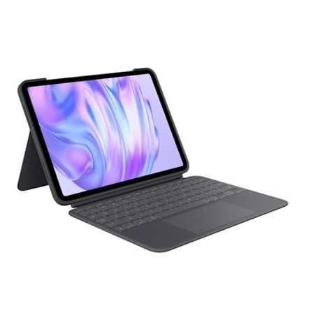 Surfplattatillbehör Logitech Combo Touch tangentbordsfodral för iPad Pro 11-tum (M4)(2024)