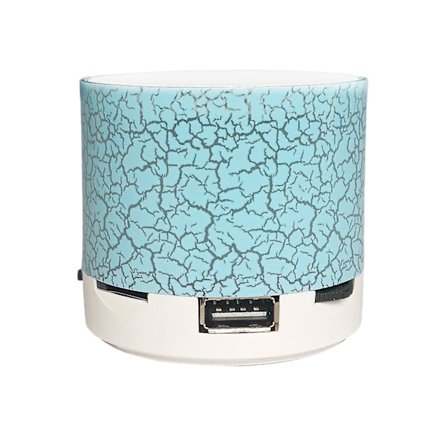 A9 Portable Crack Rechargeable Led Light Wireless Bluetooth-compatible Speaker Music Playe